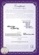 product certificate: UK-B-AA-67-N-DBL