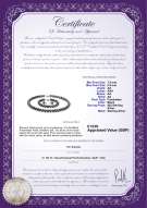 product certificate: UK-FW-B-AA-7585-S