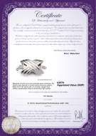 Product certificate: UK-W-18K-Oxford-Clasp