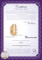 Product certificate: UK-Y-Alloy-TRP-Clasp-Ohio