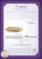 Product certificate: UK-YW-14K-Fishhook-Clasp-Cbury