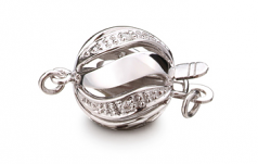 Clasp in Buckingham - 14k White Gold