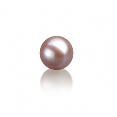 7-8mm AAAA Quality Freshwater Loose Pearl in Lavender