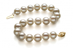 8.5-9mm AA Quality Freshwater Cultured Pearl Bracelet in White