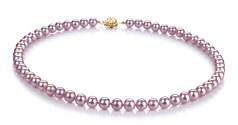 6-6.5mm AAAA Quality Freshwater Cultured Pearl Set in Lavender