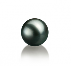 10-10.5mm AAA Quality Tahitian Loose Pearl in Black