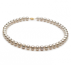 8.5-9mm AA Quality Freshwater Cultured Pearl Necklace in White