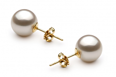 8.5-9mm AAA Quality Japanese Akoya Cultured Pearl Set in White