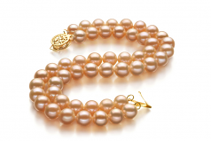 6-7mm AA Quality Freshwater Cultured Pearl Bracelet in Lee Pink