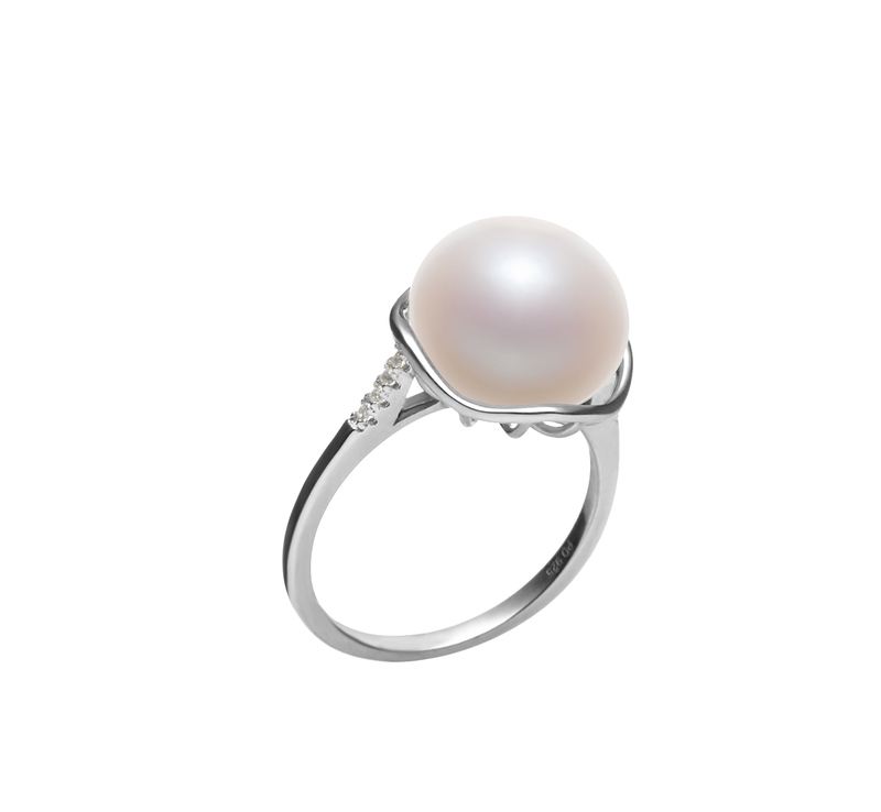 Sonia White Pearl Ring