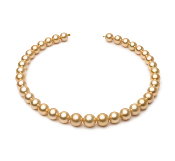 10.4-13.2mm AAA Quality South Sea Cultured Pearl Necklace in 18-inch Gold 10.4-13.2mm AAA Quality South Sea Cultured Pearl Necklace in 18-inch Gold
