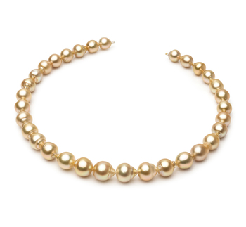 10.1-12.5mm Baroque Quality South Sea Cultured Pearl Necklace in 18-inch Gold 10.1-12.5mm Baroque Quality South Sea Cultured Pearl Necklace in 18-inch Gold