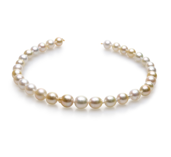 10-13mm Baroque Quality South Sea Cultured Pearl Necklace in 18-inch Multicolour 10-13mm Baroque Quality South Sea Cultured Pearl Necklace in 18-inch Multicolour