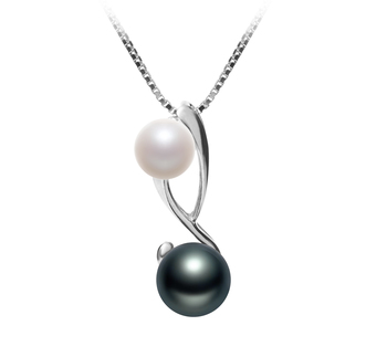 5-8mm AAAA Quality Freshwater Cultured Pearl Pendant in Bailey White 5-8mm AAAA Quality Freshwater Cultured Pearl Pendant in Bailey White