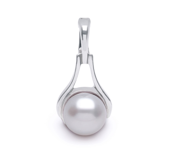 9-10mm AA Quality Freshwater Cultured Pearl Pendant in Enhancer White 9-10mm AA Quality Freshwater Cultured Pearl Pendant in Enhancer White