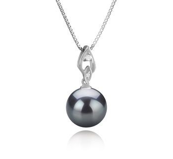 11-12mm AAA Quality Tahitian Cultured Pearl Pendant in Frida Black 11-12mm AAA Quality Tahitian Cultured Pearl Pendant in Frida Black