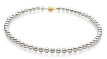 7-7.5mm Hanadama - AAAA Quality Japanese Akoya Cultured Pearl Necklace in Hanadama 18-inch White 7-7.5mm Hanadama - AAAA Quality Japanese Akoya Cultured Pearl Necklace in Hanadama 18-inch White