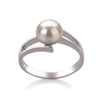 White Freshwater Pearl Rings