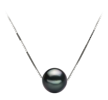 8-9mm AA Quality Tahitian Cultured Pearl Pendant in Kristine Black 8-9mm AA Quality Tahitian Cultured Pearl Pendant in Kristine Black
