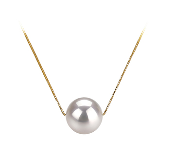 8-9mm AAA Quality Japanese Akoya Cultured Pearl Pendant in Kristine White 8-9mm AAA Quality Japanese Akoya Cultured Pearl Pendant in Kristine White