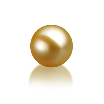 10-11mm AAA Quality South Sea Loose Pearl in Gold 10-11mm AAA Quality South Sea Loose Pearl in Gold