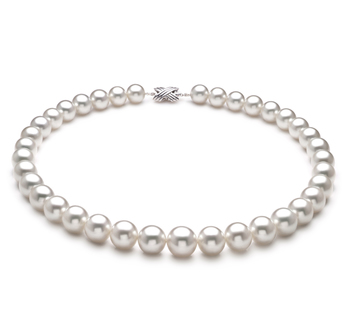 10-14mm AAA+ Quality South Sea Cultured Pearl Necklace in White 10-14mm AAA+ Quality South Sea Cultured Pearl Necklace in White