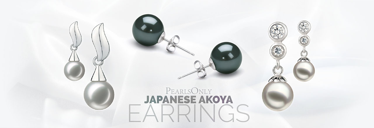 PearlsOnly Japanese Akoya Earrings