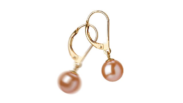 View Pink Pearl Earrings collection