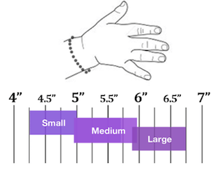 Children bracelet sizes